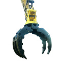 High quality excavator 360 degree hydraulic rotating grab